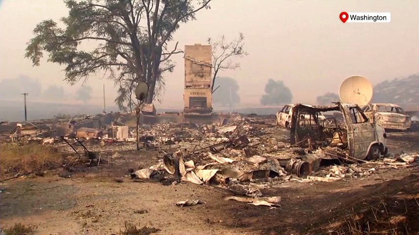 Video: Oregon a další státy USA sužuje ohnivé peklo